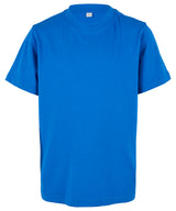 Organic kids basic tee — Intense Blue