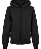 Organic kids basic zip hoodie — lifestyle