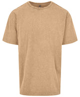 Acid washed heavy oversized tee — Union Beige*