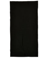 Organic cotton tube scarf — Black