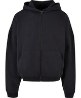 90s zip hoodie — Black