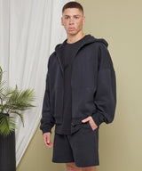 90s zip hoodie — lifestyle