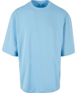 Oversized sleeve tee — Baltic Blue