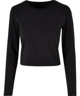 Women’s short long sleeve — Black
