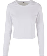 Women’s short long sleeve — White
