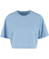 Women’s short oversized tee — Powder Blue