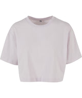 Women’s short oversized tee — Soft Lilac