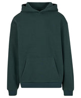 Fluffy hoodie — Bottle Green