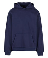 Fluffy hoodie — Navy*