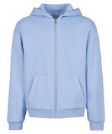 Fluffy zip hoodie — Powder Blue