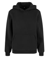Women’s fluffy hoodie — Black
