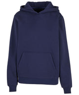 Women’s fluffy hoodie — Navy