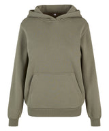 Women’s fluffy hoodie — Pale Olive