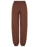 Women’s fluffy sweatpants — Chocolate Brown