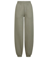 Women’s fluffy sweatpants — Pale Olive