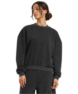 Women’s vintage heavy crew neck — lifestyle