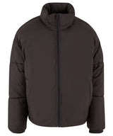 Oversized puffer jacket — Black