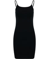 Women’s stretch Jersey slim dress — Black