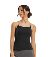 Women’s stretch Jersey short slim top — lifestyle