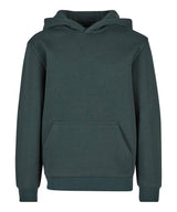 Kids fluffy hoodie — Bottle Green
