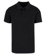 Sorona polo tee — Black