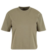 Women’s Sorona loose-fit tee — Pale Olive