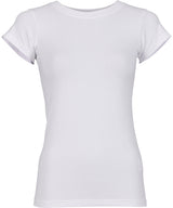 Women’s stretch tee — lifestyle