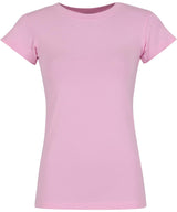 Women’s stretch tee — Soft Pink