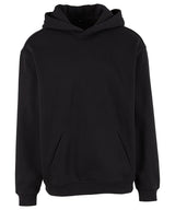 Loose-fit hoodie — Black
