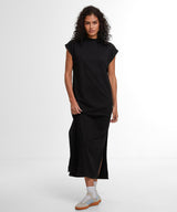 Women’s Sorona long extended shoulder dress — lifestyle