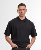 Oversized polo shirt — lifestyle