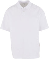Oversized polo shirt — White