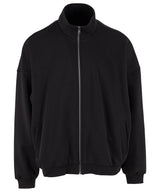 Oversized zip jacket — Black