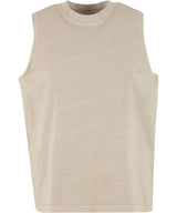 Women’s vintage washed sleeveless tee — Chalk Dust