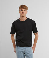 Cropped oversize tee — lifestyle