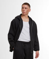Loose-fit zip hoodie — lifestyle