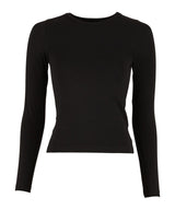 Women’s ultra slim long sleeve — Black
