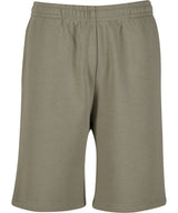 Fluffy sweat shorts — Pale Olive
