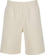 Fluffy sweat shorts — White Sand