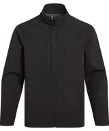 Expert Kiwi 3-layer softshell jacket — Black