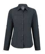 Expert women’s Kiwi long-sleeved shirt — Carbon Grey