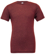 Unisex triblend crew neck t-shirt — Cardinal Triblend