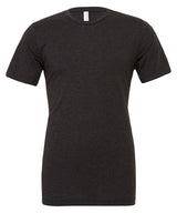 Unisex triblend crew neck t-shirt — Charcoal-Black Triblend