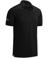 Swing Tech™ solid polo — Caviar