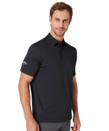 Swing Tech™ solid polo — lifestyle