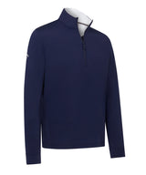 1/4-zip pullover — Peacoat