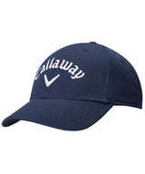 Side-crested cap — Navy