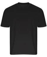 Arrow recycled heavy oversized tee — Black