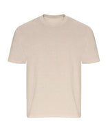Arrow recycled heavy oversized tee — Stone