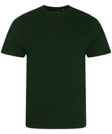 Kids Cascade organic tee — Bottle Green
